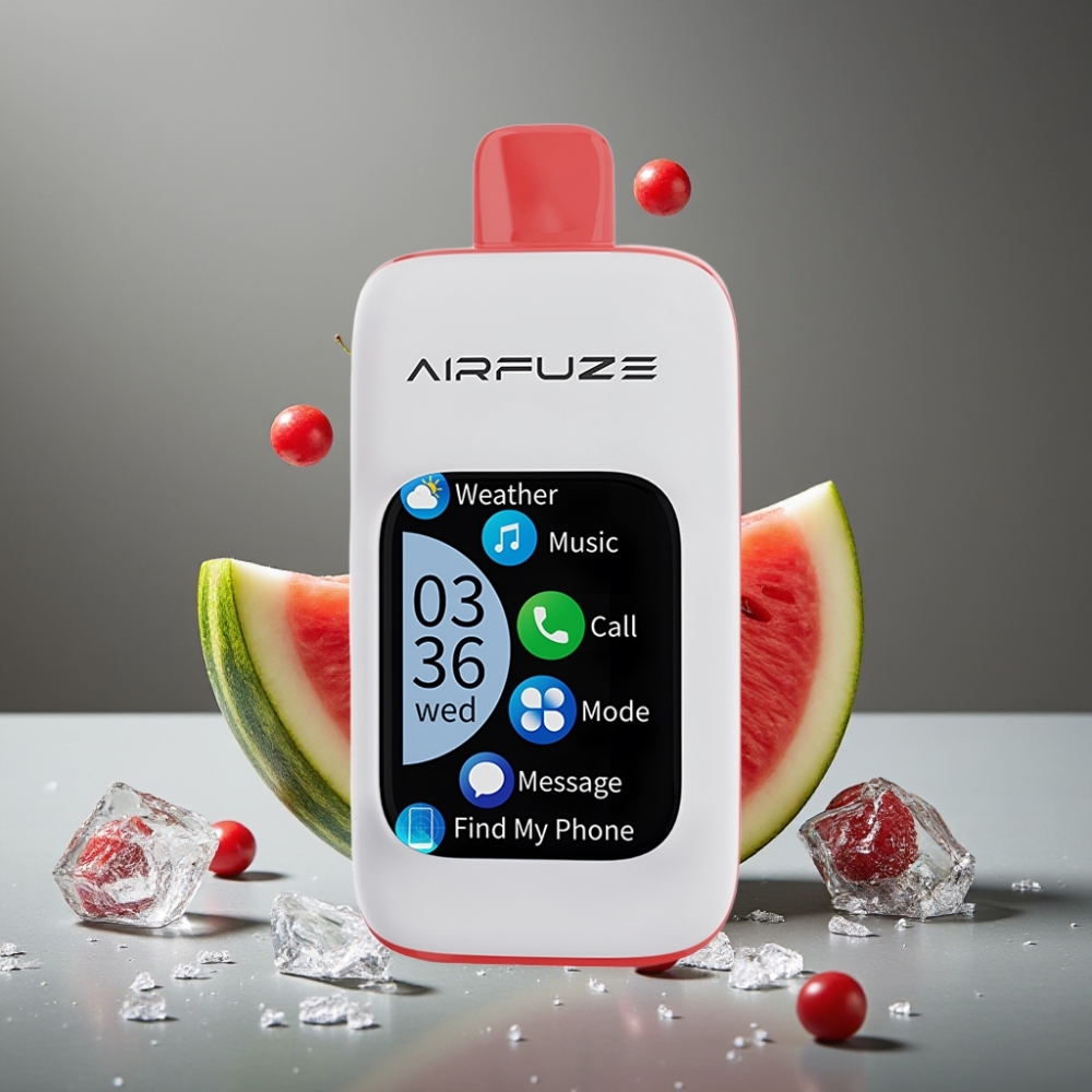 AirFuze Smart 30000 Puffs Touch Screen Disposable Vape Watermelon Ice