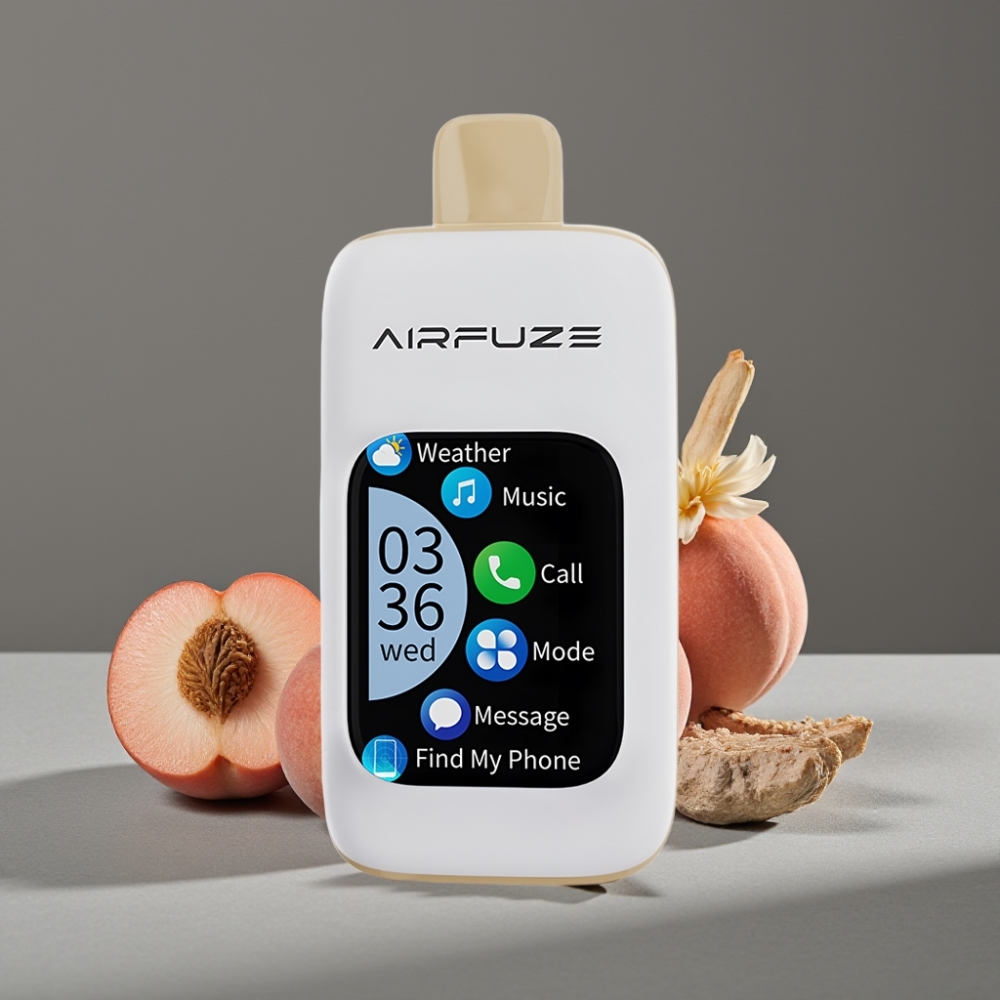 AirFuze Smart 30000 Puffs Touch TFT Juicy Peach Disposable Pod
