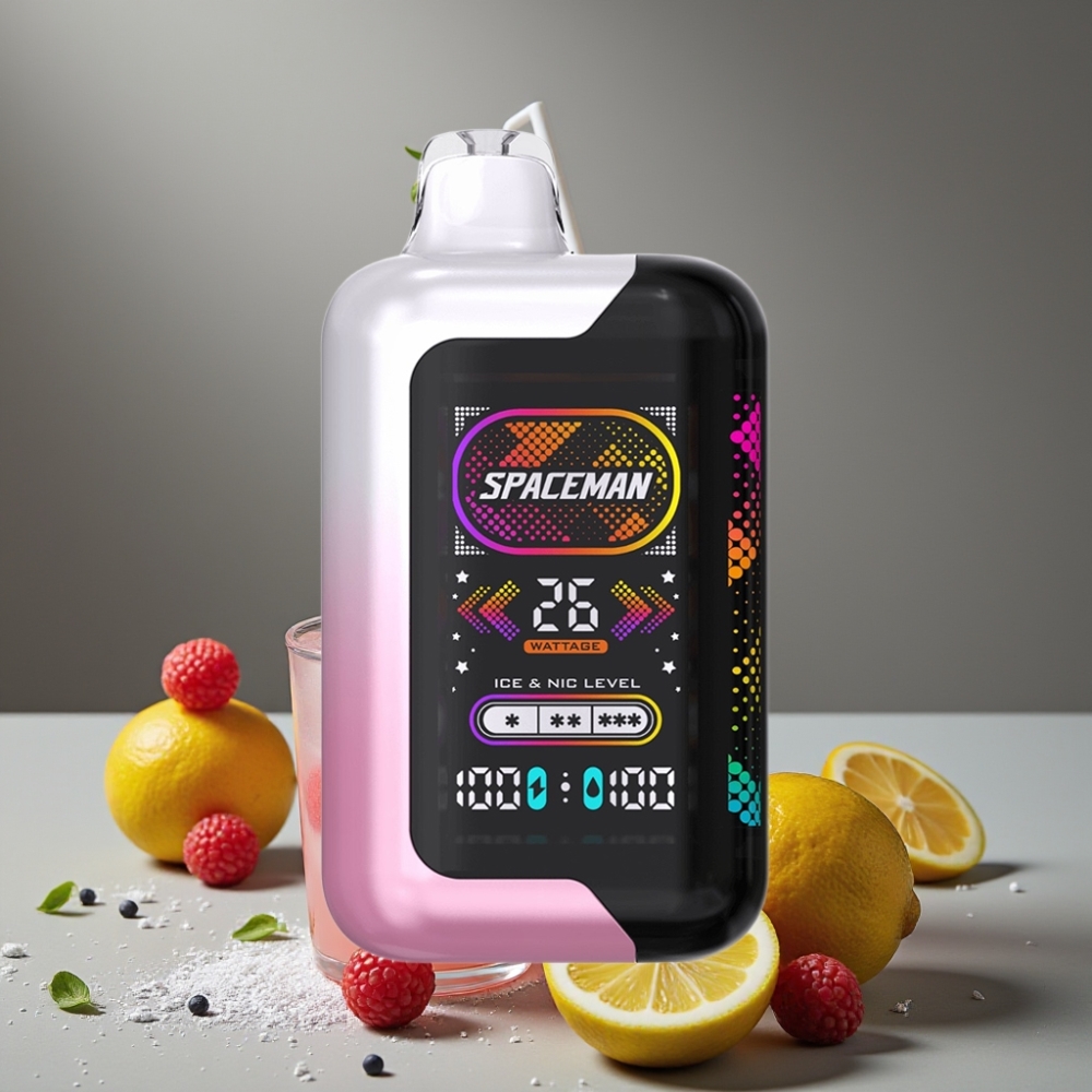 SMOK SPACEMAN SP40000 Zero Nicotine 20ml Rechargeable Pink Lemonade
