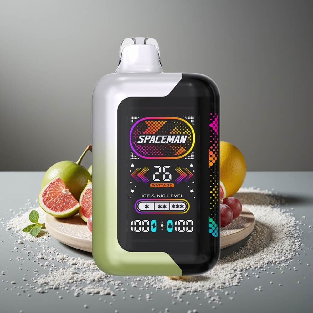 SMOK Spaceman SP40000 Zero Nicotine 20ml 40K Puffs White Grape Ice Disposable
