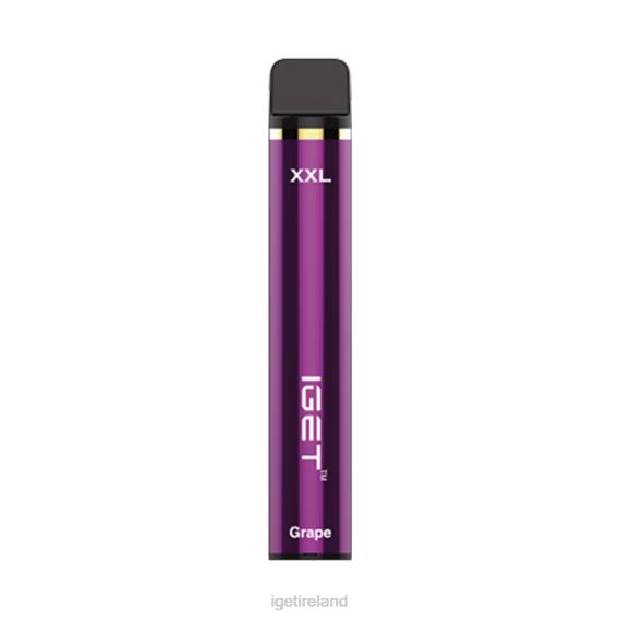 Nicotine Free IGET shop XXL 1800 Puffs P80R366 Lush Ice