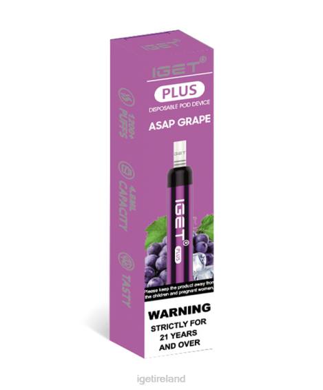 IGET vape Plus P80R30 ASAP Grape