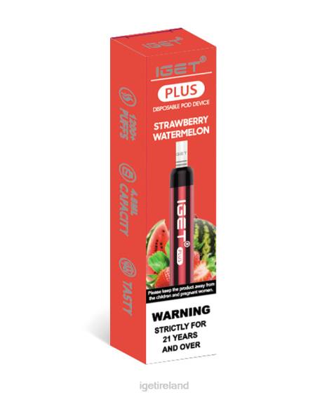 IGET bar Ireland Plus P80R41 Strawberry Watermelon