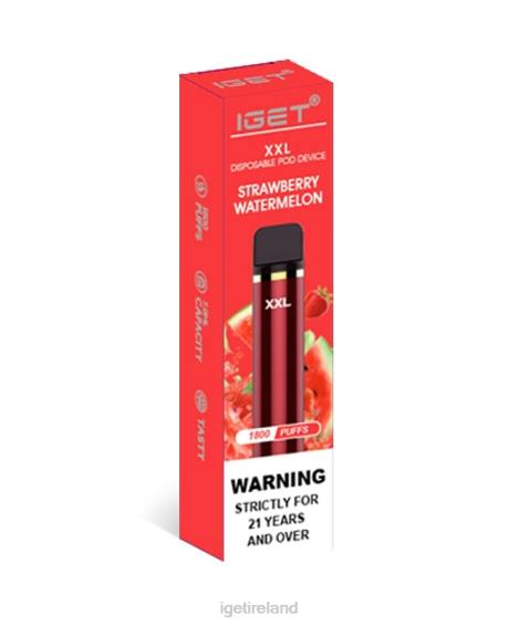 IGET vape Ireland XXL P80R76 Strawberry Watermelon