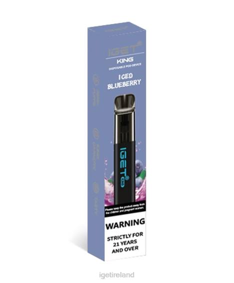 IGET vape Ireland King P80R102 Iced Blueberry