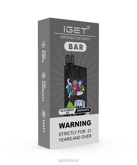IGET bar Ireland Bar P80R149 Blackberry Ice