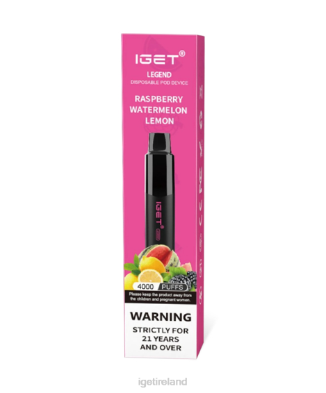 IGET bar Ireland Legend P80R194 Raspberry Watermelon Lemon