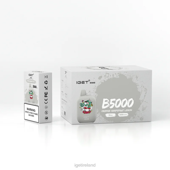IGET bar shop B5000 P80R319 Orange Grapefruit Lemon