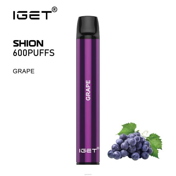 3 x IGET bar shop Shion P80R15 Grape