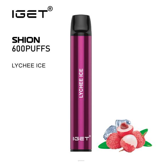 3 x IGET bar store Shion P80R18 Lychee Ice