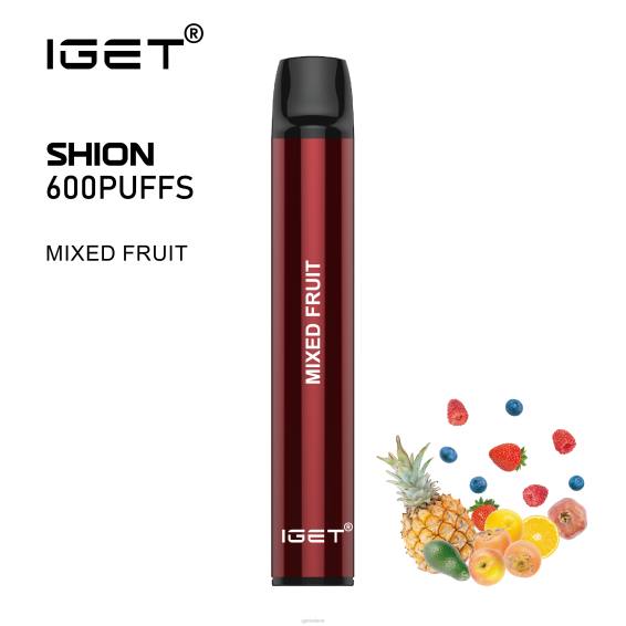 3 x IGET vape Shion P80R20 Mixed Berries